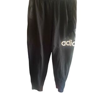 Adidas size XL joggers gathered hemline men’s